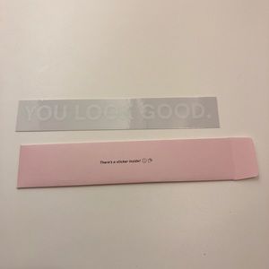 ✨ New Glossier You Look Good sticker